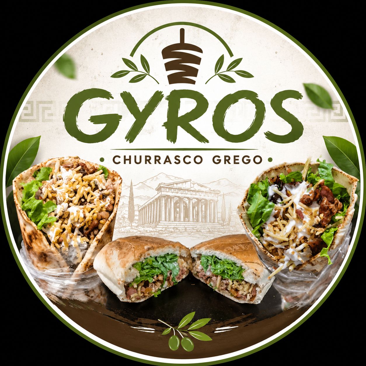 No GYROS Churrasco Grego, você saboreia o verdadeiro churrasco grego, preparado na hora, com ingredientes selecionados e muito sabor.  Escolha o seu no pão francês crocante ou no delicioso pão sírio, sempre bem recheado. E na GYROS você também encontra os tradicionais lanches de hambúrguer no pão de hambúrguer, além de várias novidades no cardápio para surpreender o seu paladar!  Não deixe de experimentar o nosso carne com queijo, um sucesso de sabor. E, se a fome for grande, peça o Super Gyros: gigante no tamanho, caprichado no recheio e perfeito para matar a fome de verdade!  Atendimento das 19 horas à 1 da manhã.  📞 Delivery: (14) 998756405  GYROS Churrasco Grego. Muito mais que churrasco grego: aqui você encontra qualidade, variedade, novidades e um sabor que conquista!